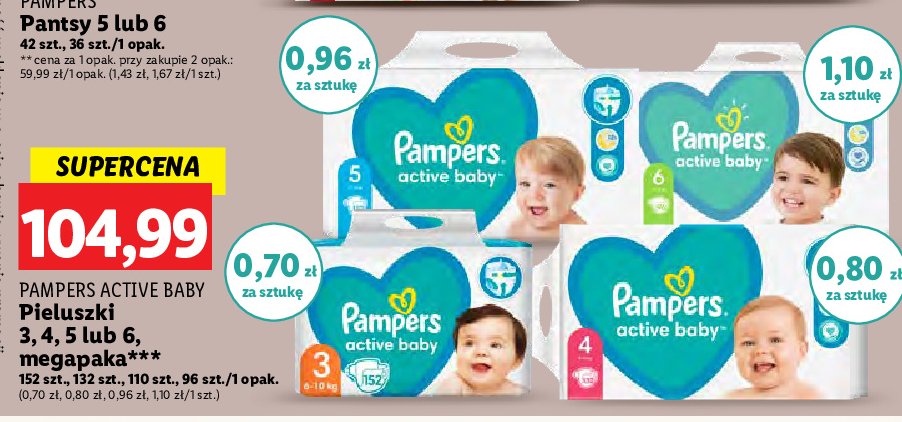 kaufland pampers 4