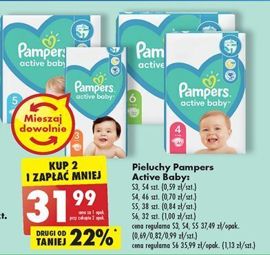 pieluchy 1 pampers