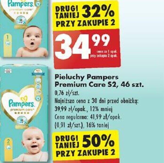 pieluchy pampers promocja biedronka