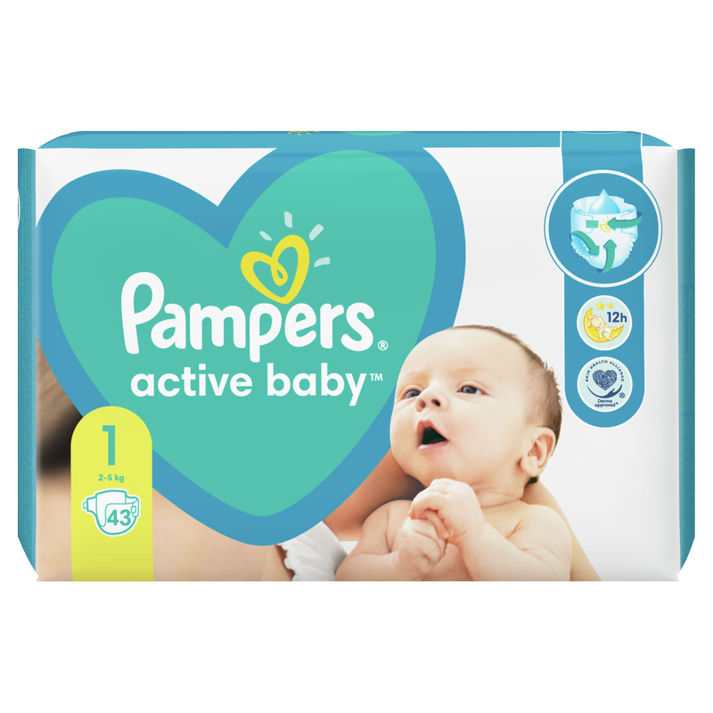 pampersy huggies 1