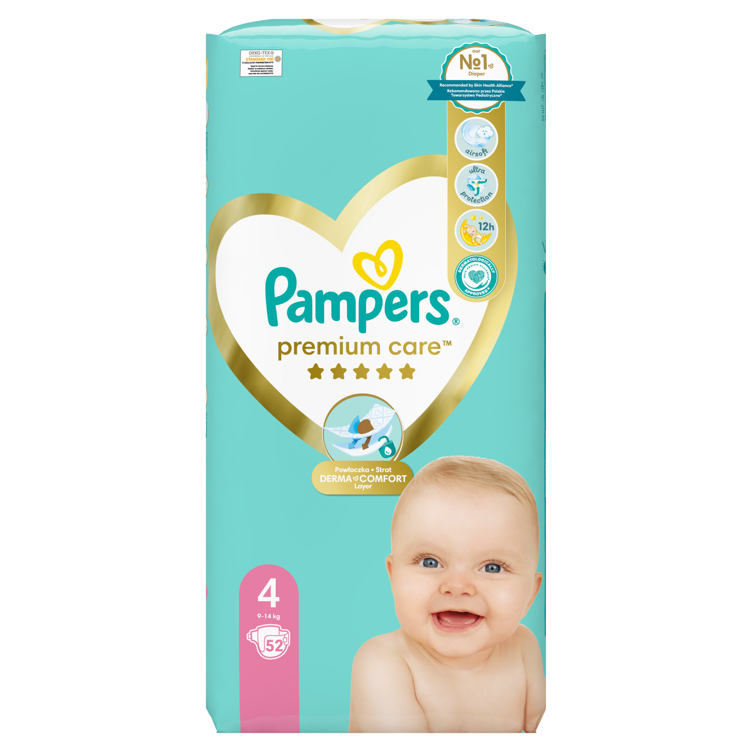 chusteczki pampers 4x64