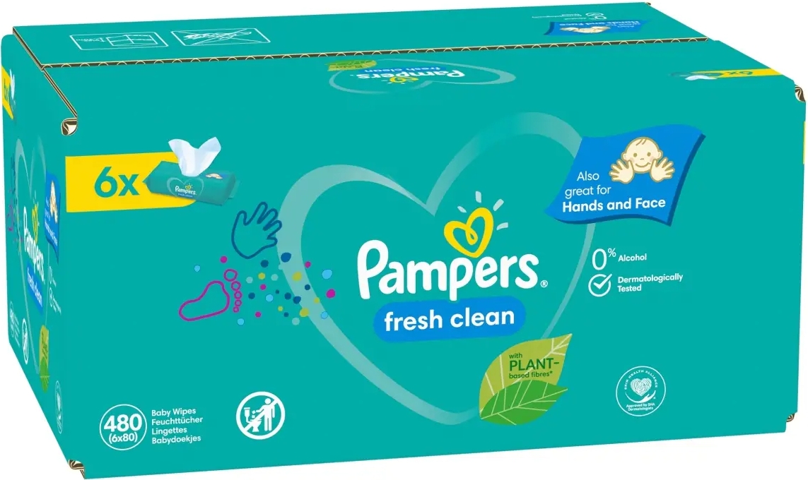 pampers box size 1