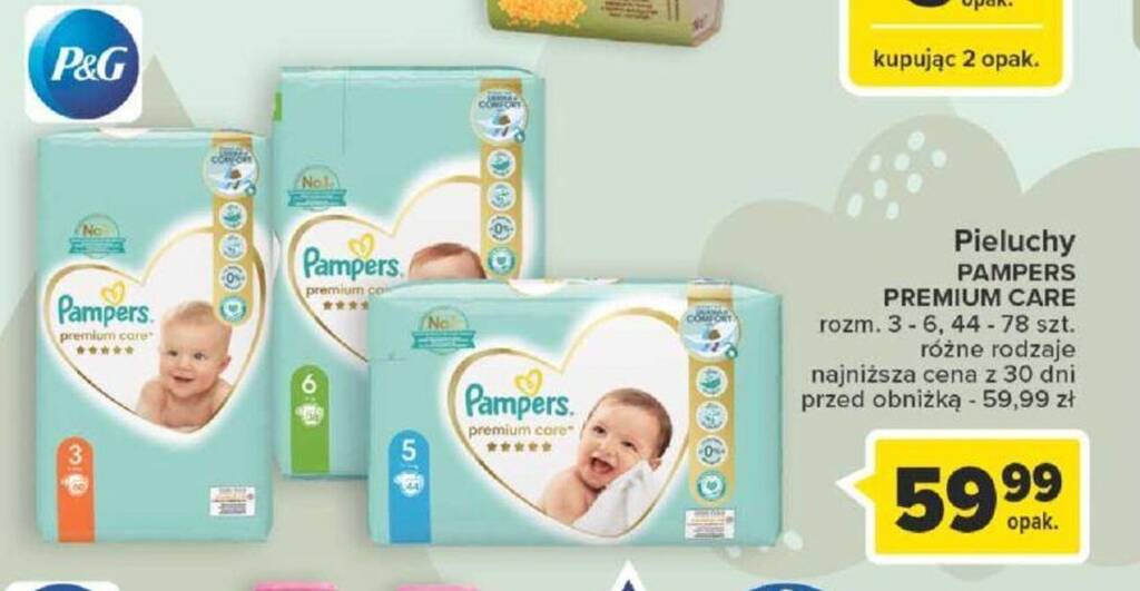 pampers premium care pieluszki jednorazowe 2 80 szt