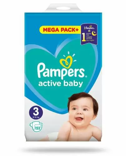 pampers active boy