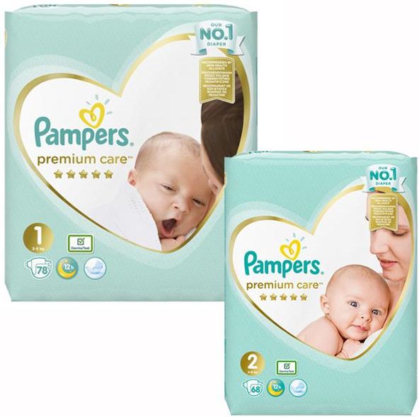 pampers 3 babydry 68