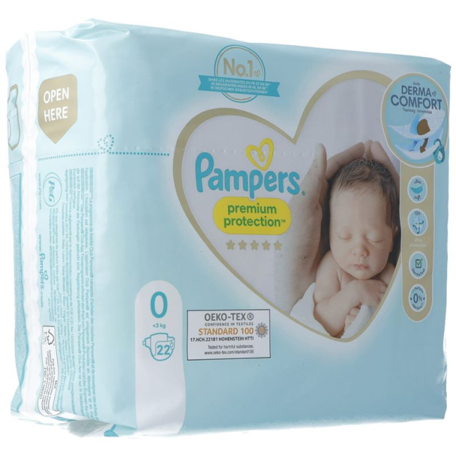 pampers new baby-dry pieluchy rozmiar 2 mini 3-6kg 100 sztuk