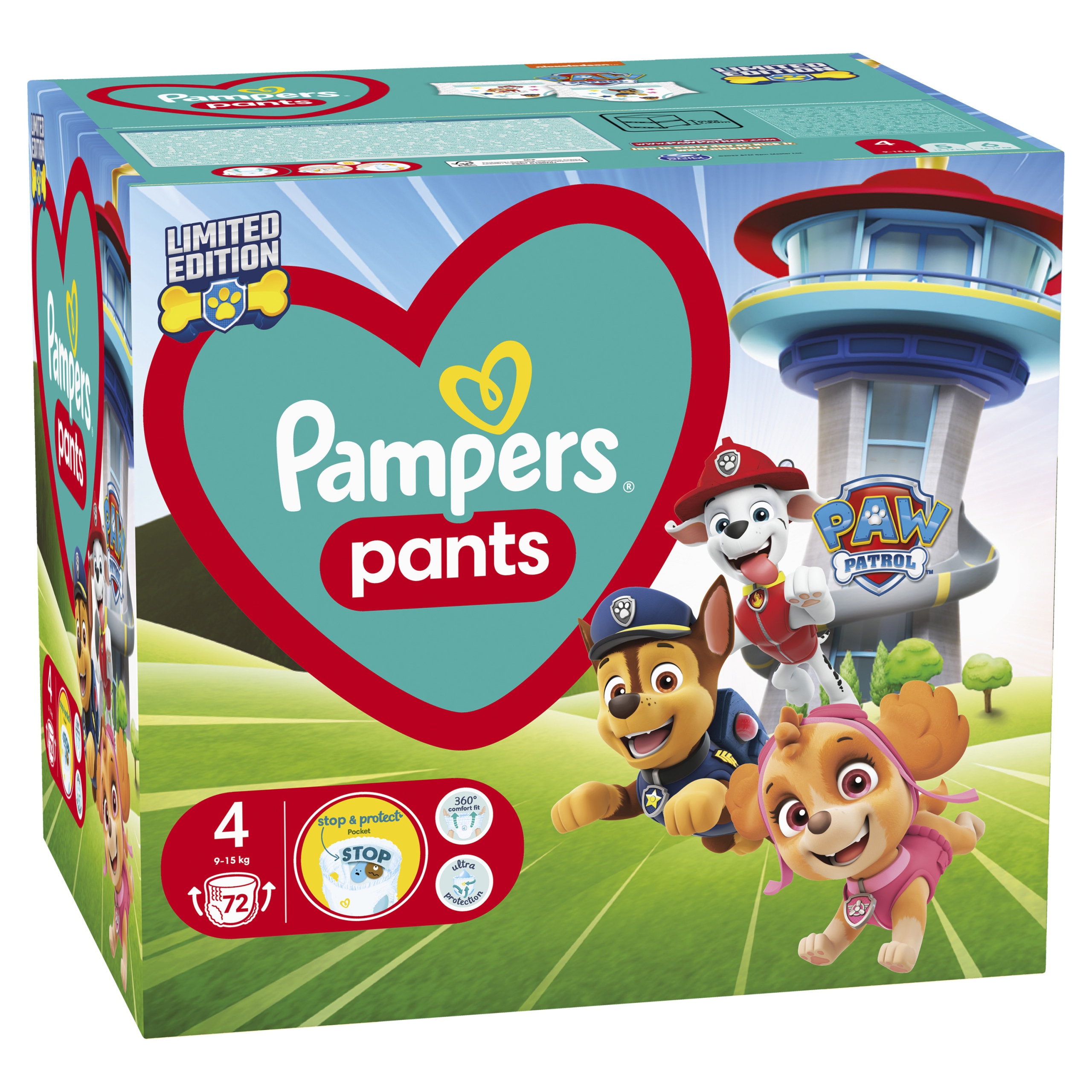 pieluchomajtki pampers pants 5 mega box j