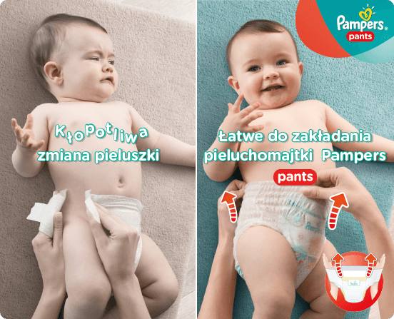 rabat na pampers pants 19zł