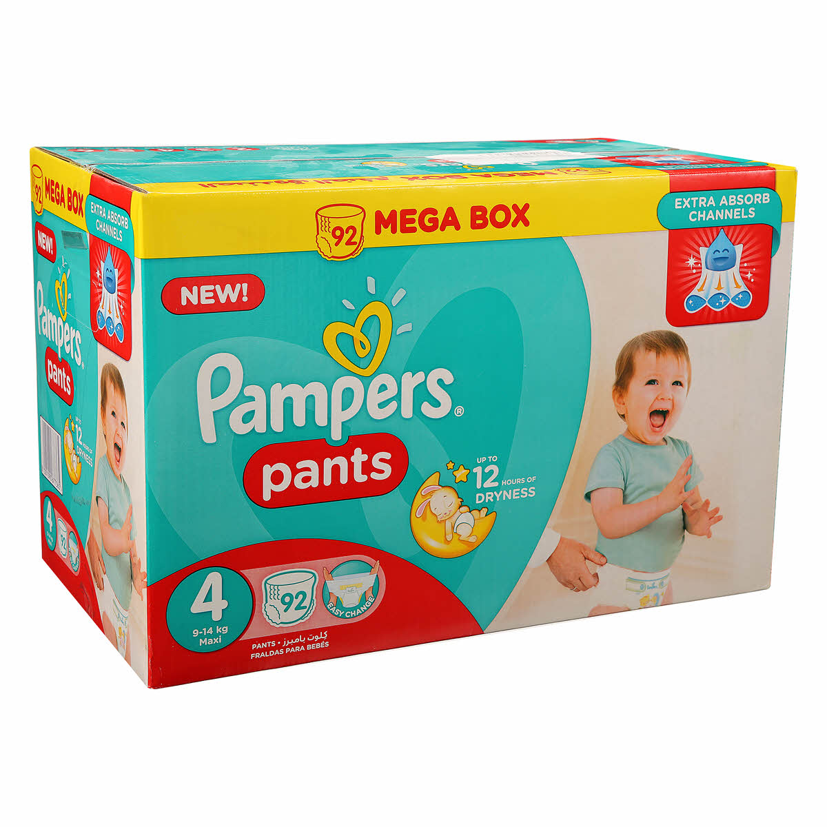 pampers jumbo paack size 8