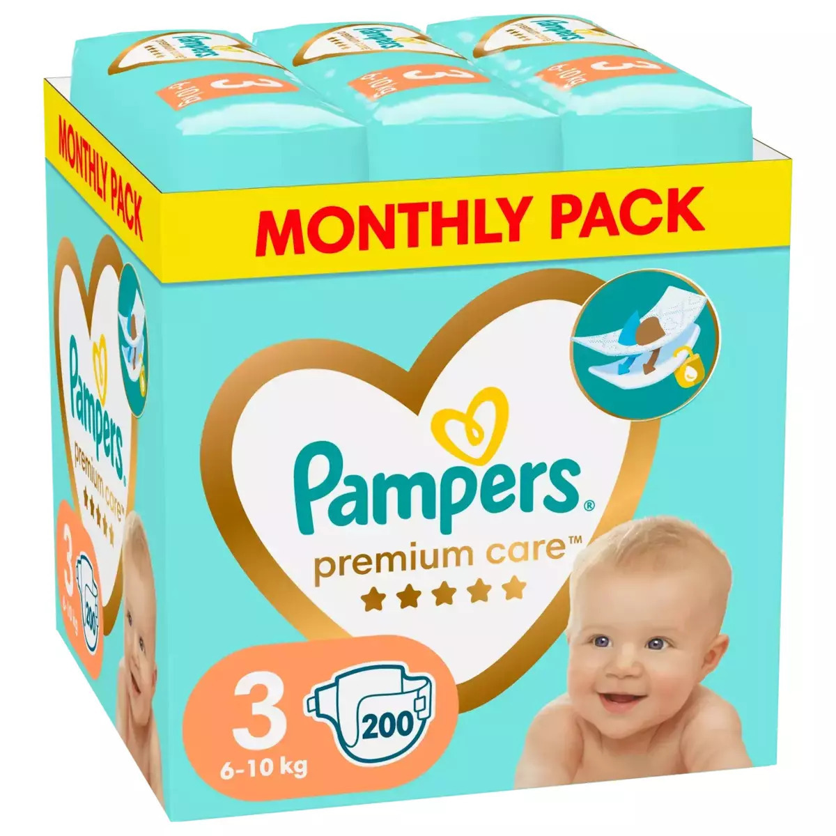 pampers active baby 3-6 rossmann