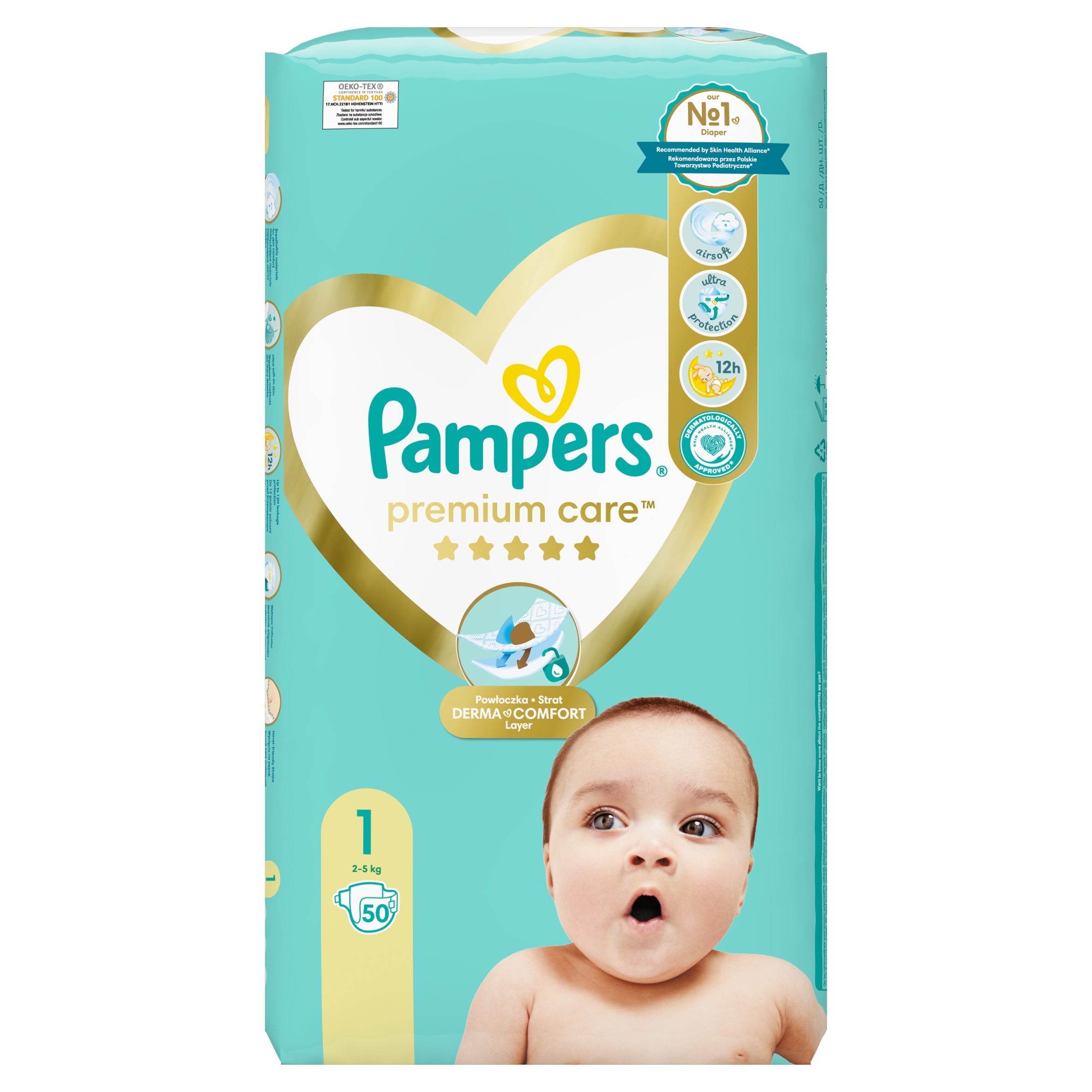 pampers chusteczki natural clean 12x64 szt allegro