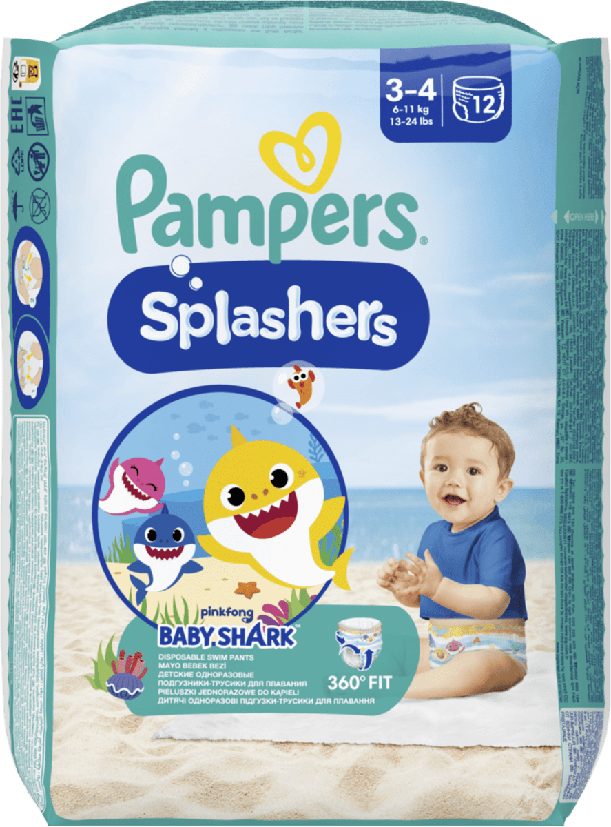 pampers pants na basen jak stosować