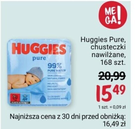 19 zł rabatu pampers