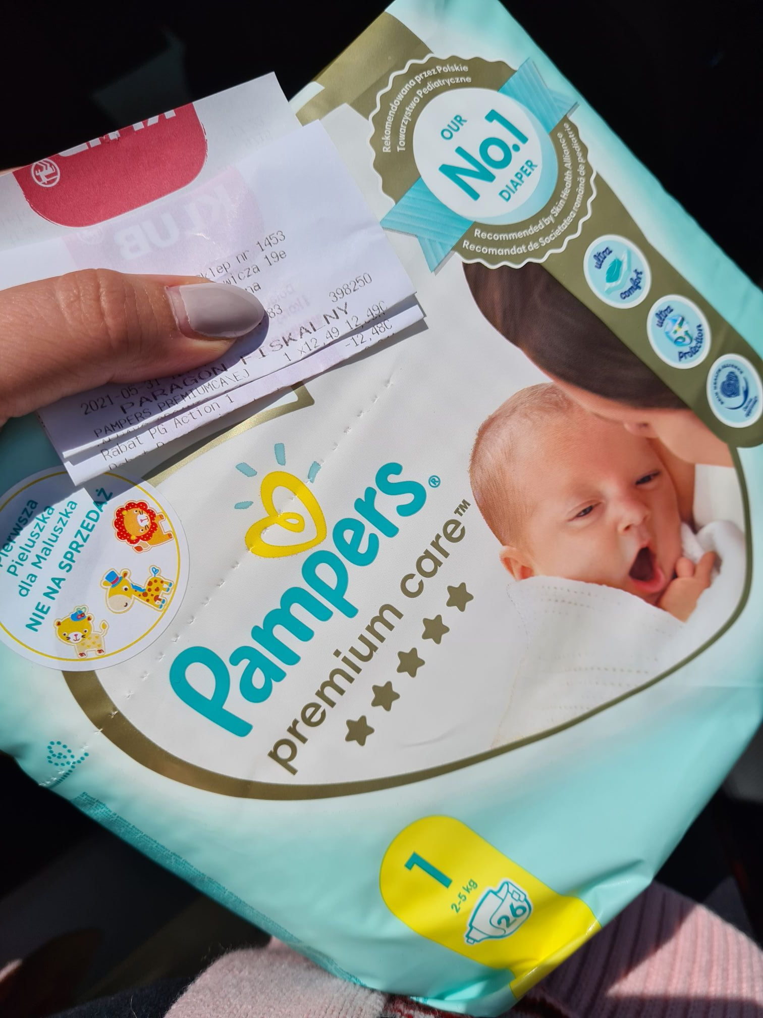 chusteczki pampers aqua pure rossmann