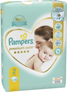 pampers premium care 2 cena