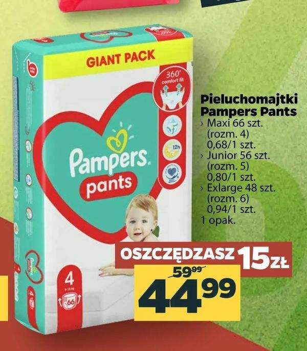 pieluchomnajtki pampers