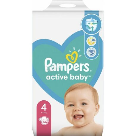 pieluchomajtki pampers mega box 4 maxi 104 szt