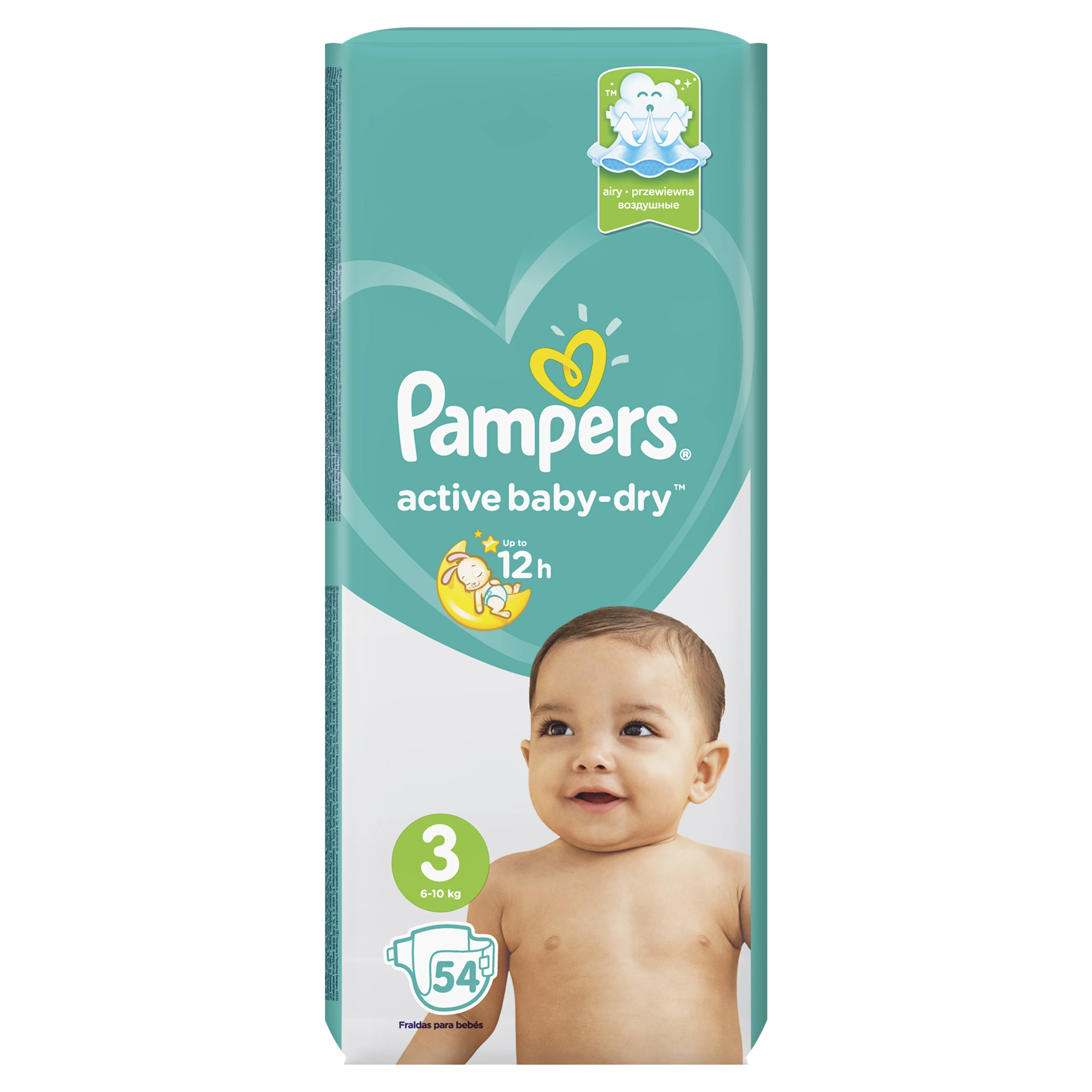 pampers active fit size 4 nappies