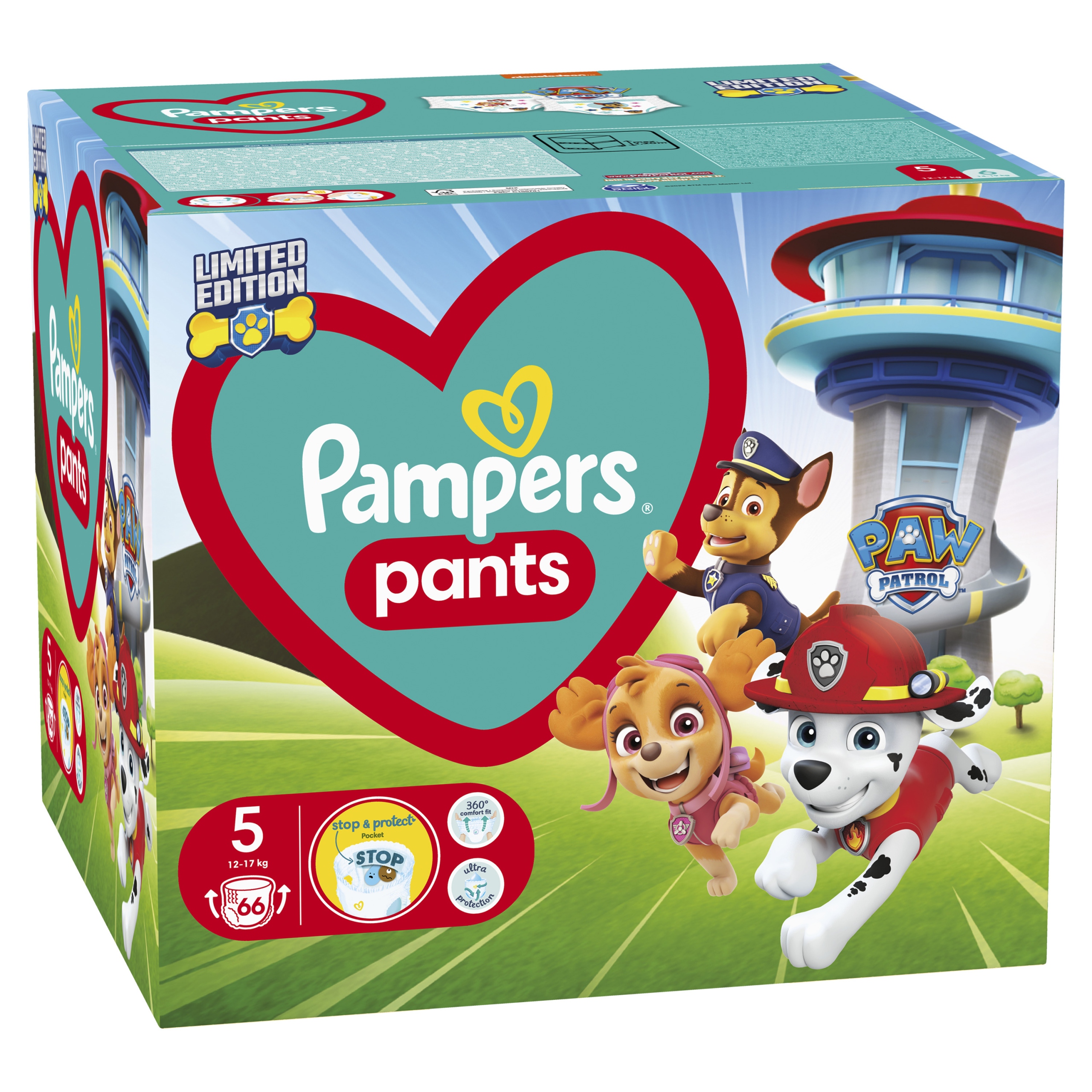 pampers rozmiar 2 lub 3