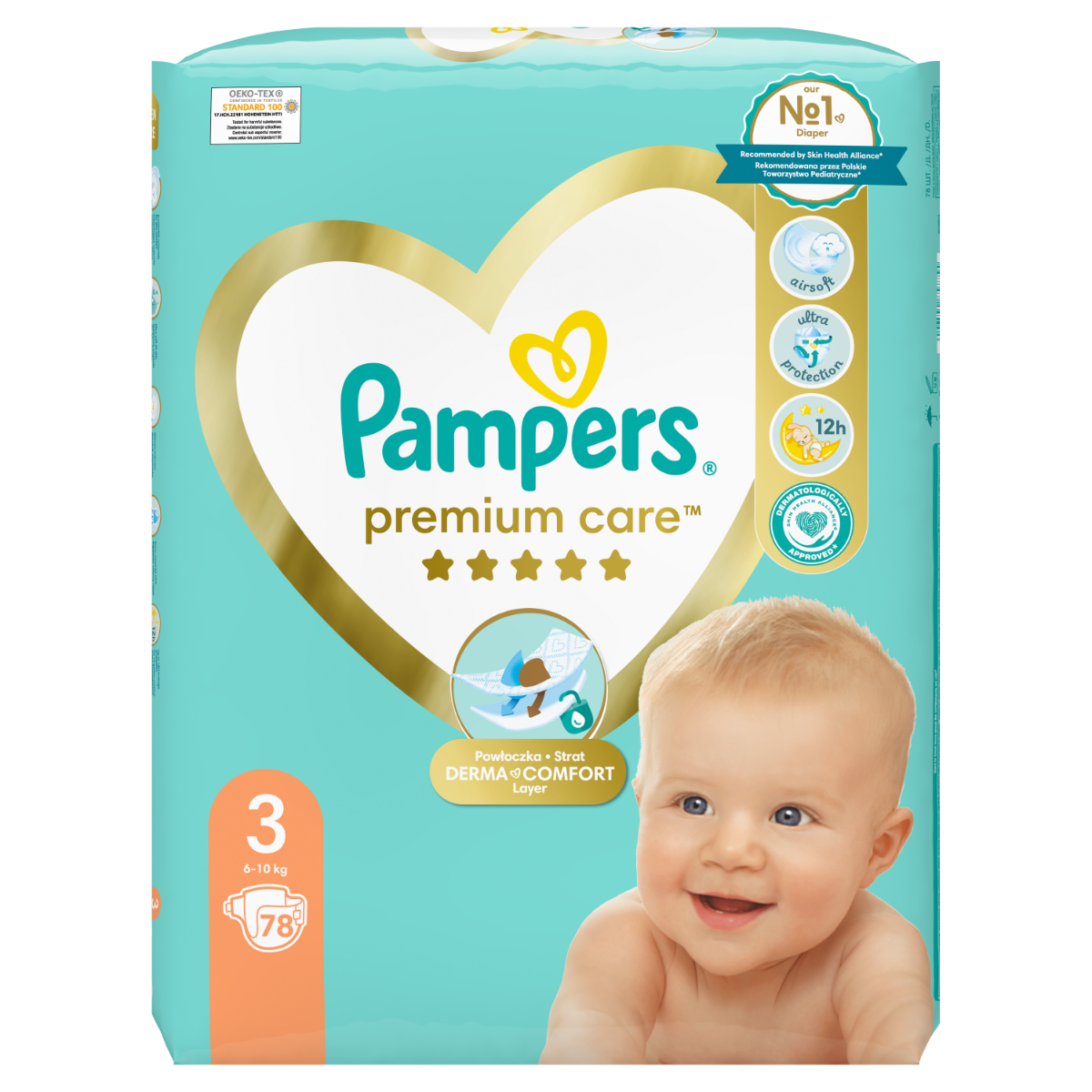 pampers premium care 3 zapas na miesiąc