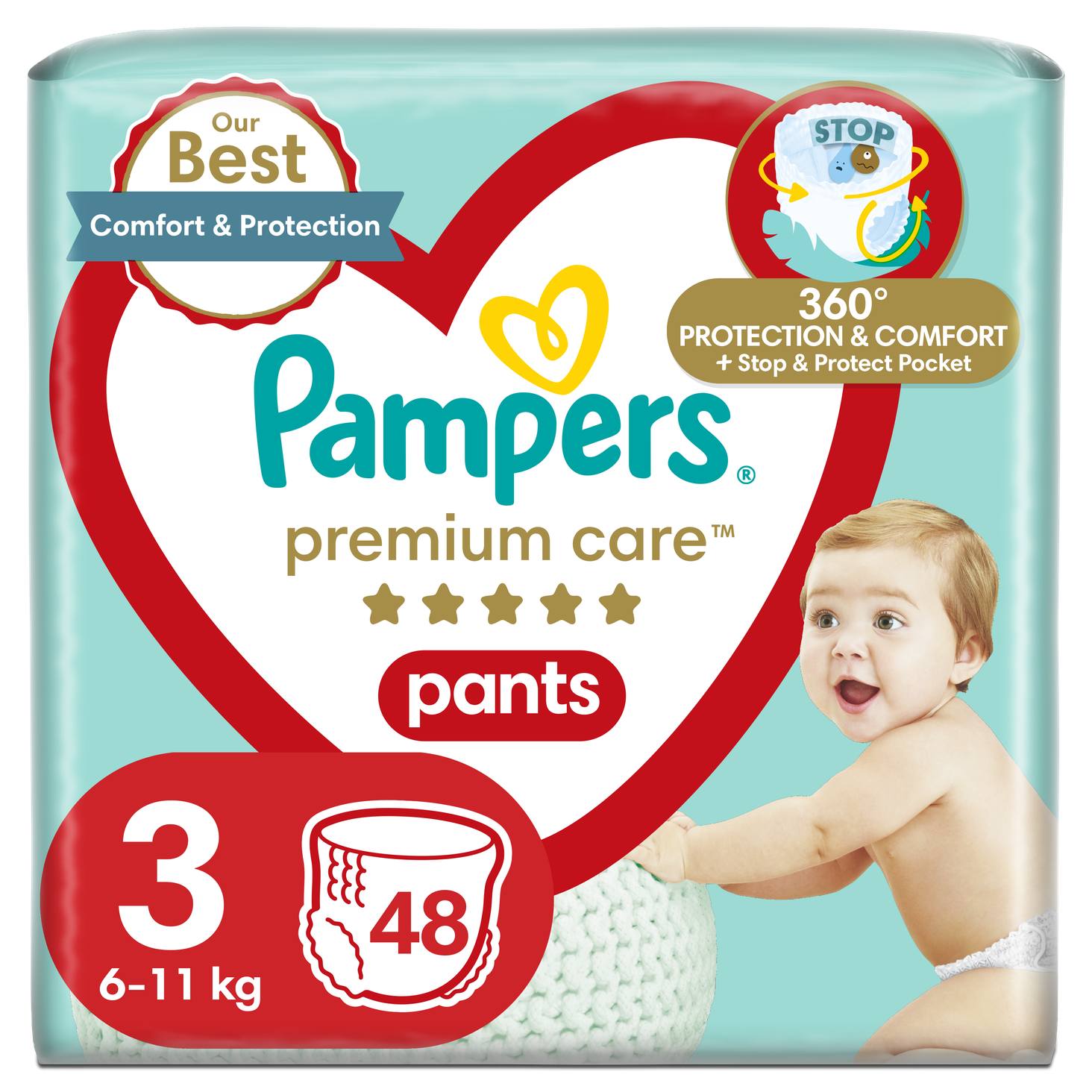 pieluchy pampers 6