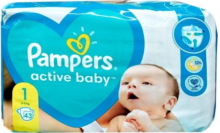 pampers active baby 108 szt