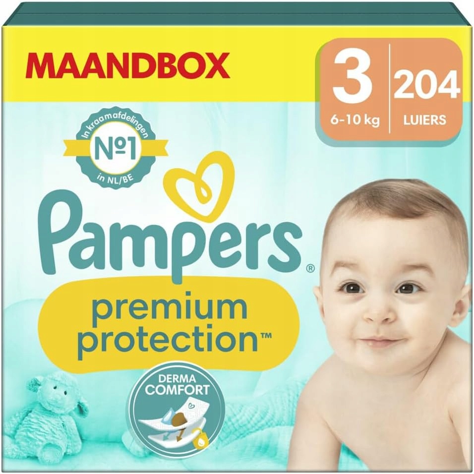 pampers gdzie przód