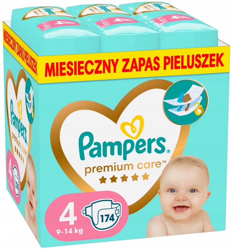 różnice w pieluchy pampers premium care nowe a stare