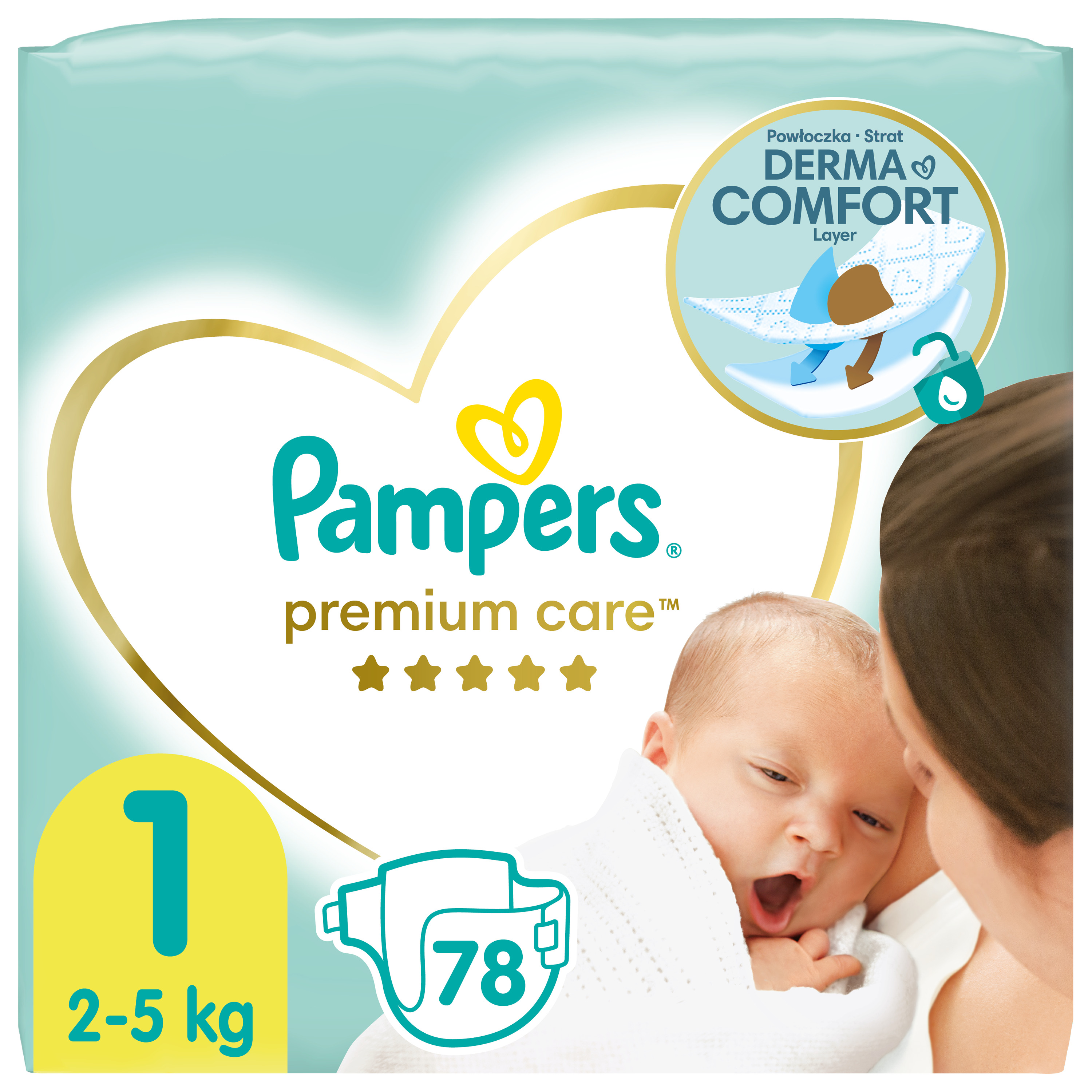 pieluchy pampers care 3