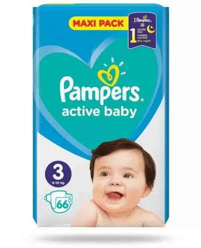 pampers active baby 3 gigant box plus