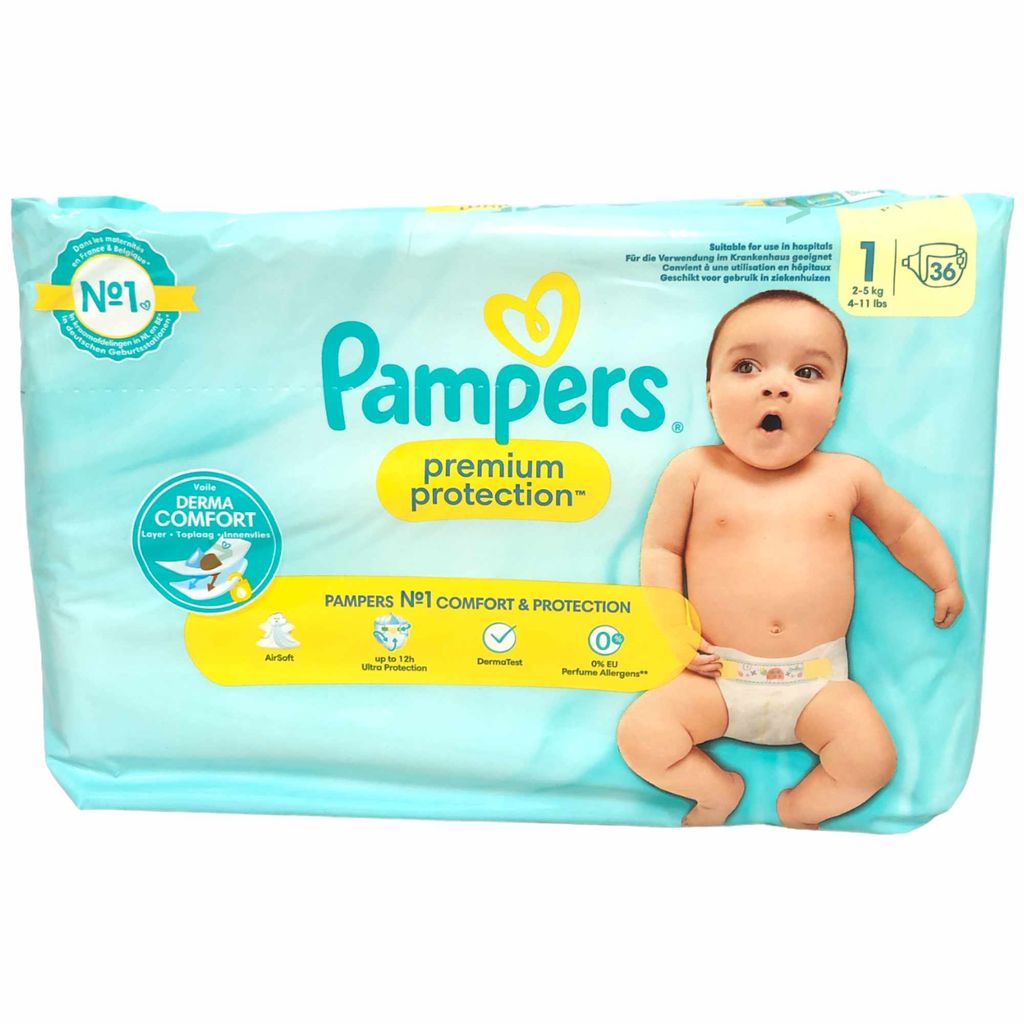 pampers premium care 1 33szt