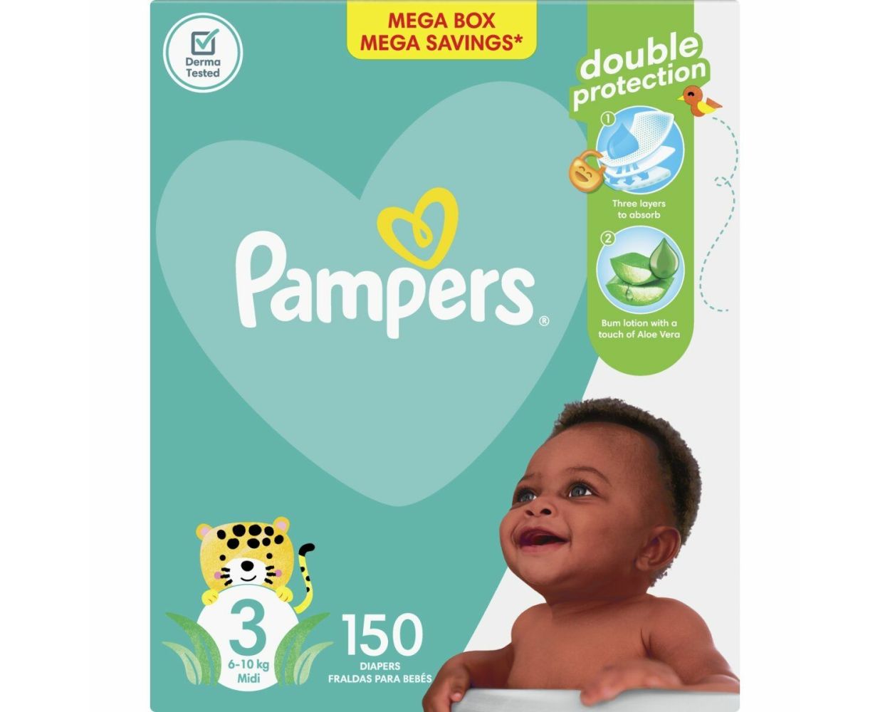 pampers active baby-dry pieluchy 3 midi 4-9 kg