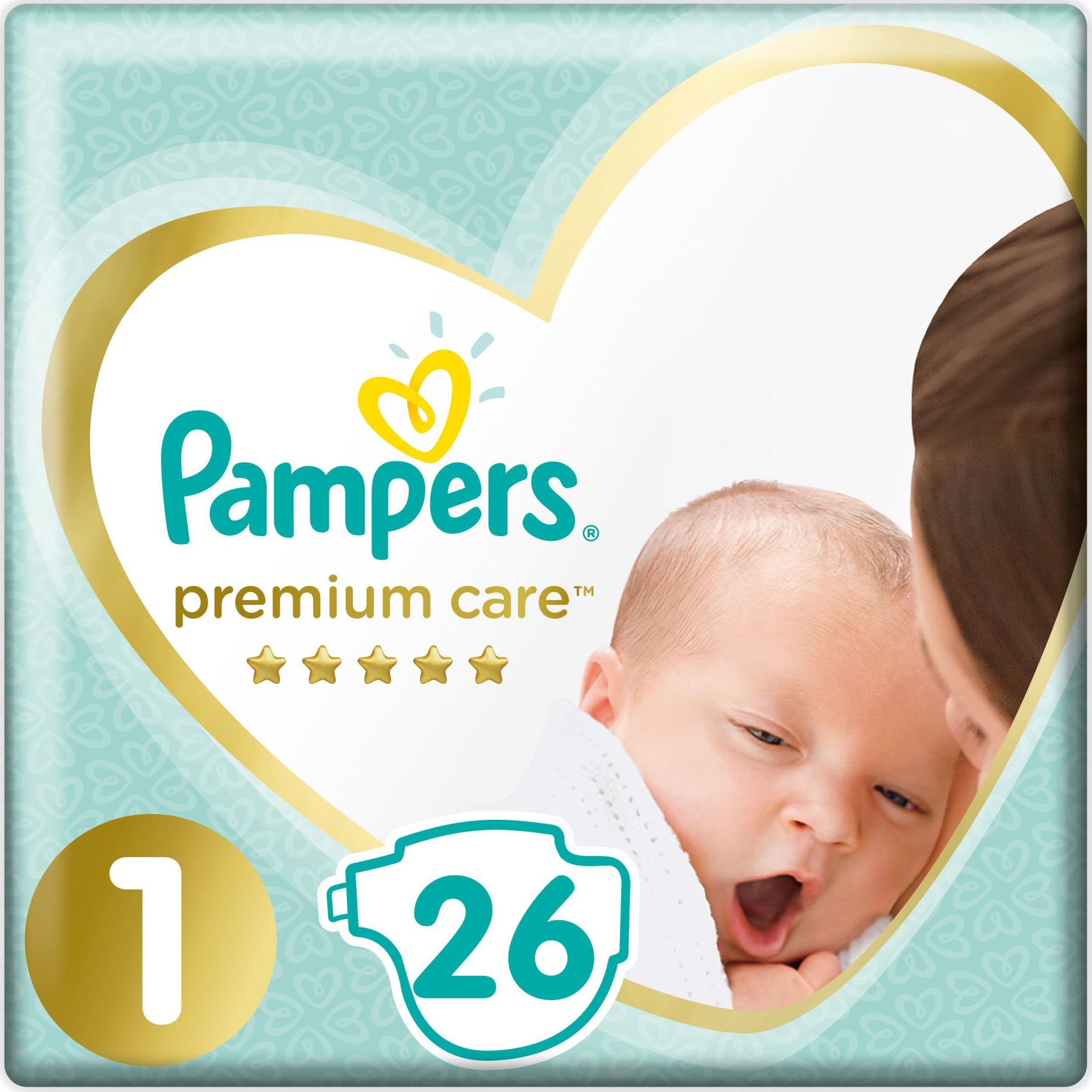 pampers premium care pieluchy 1 newborn 2-5 kg 88 unidades