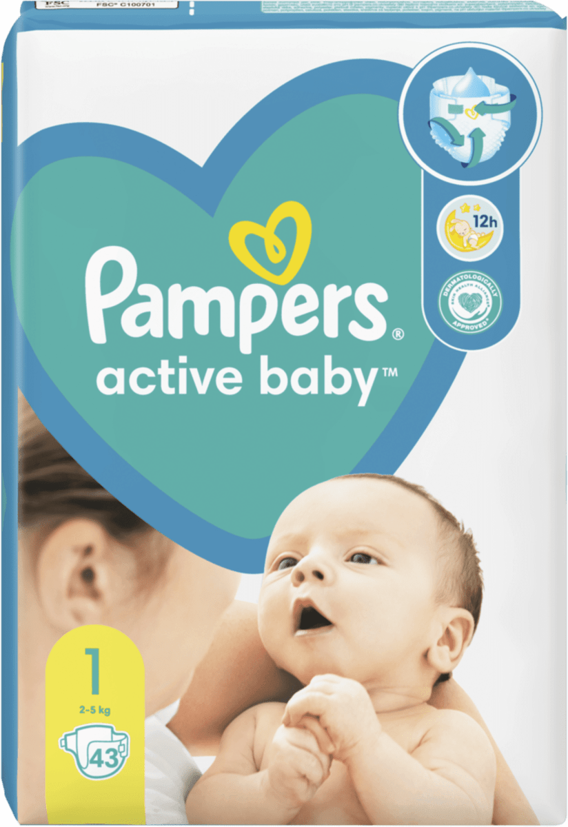 pampersactive baby-dry pieluchy 4 maxi 8-14 kgtesko