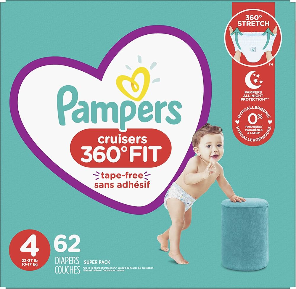 pieluchomajtki pampers 52szt