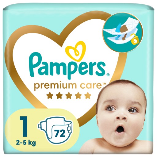 pampers premium care 1 22szt