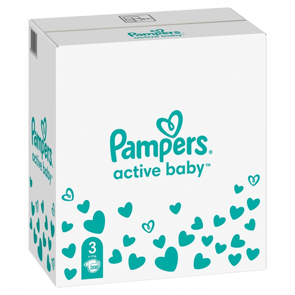 pieluszki jednorazowe pampers active baby 3