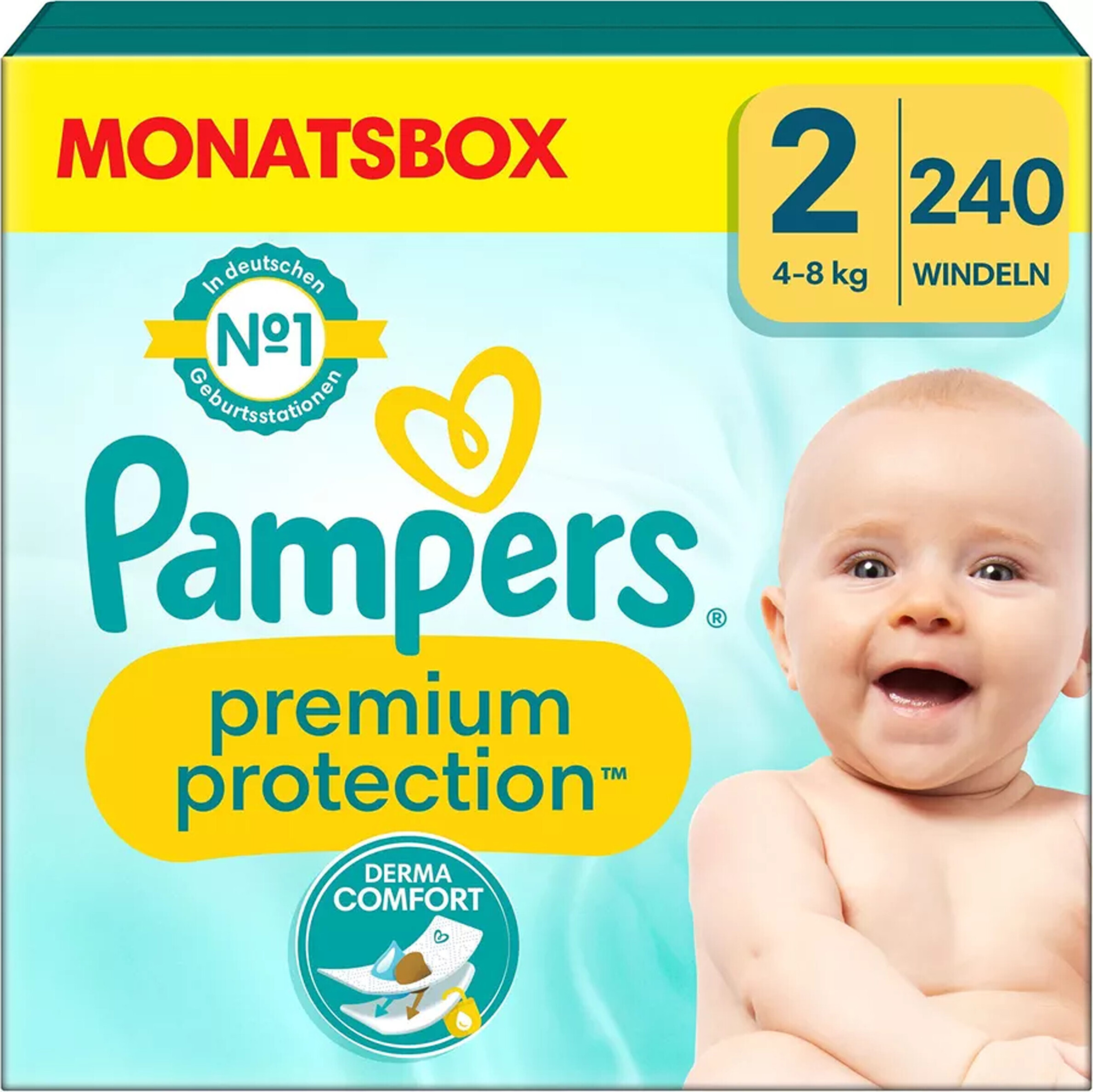 pieluchy pampers mega packa