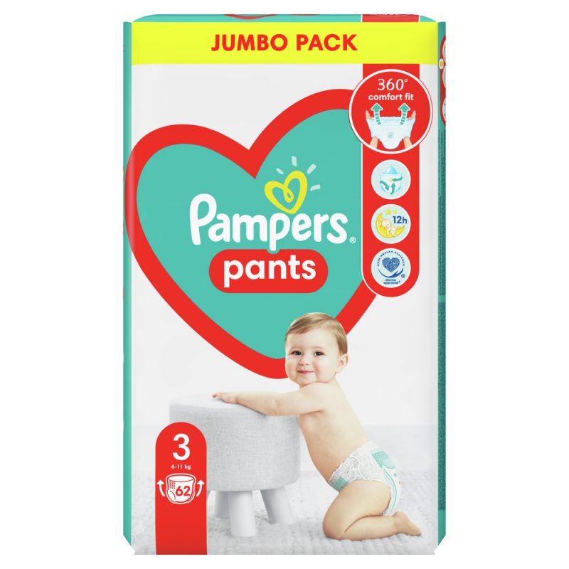 pampers premium care zapas na miesiac