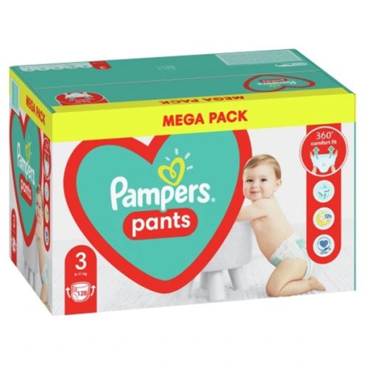 pampers active baby 4+ monthly pack