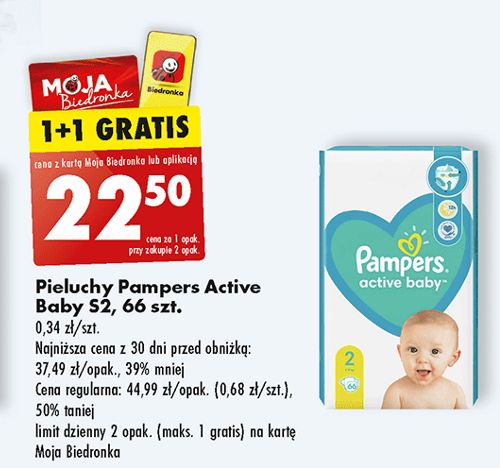 tanie pieluchy pampers