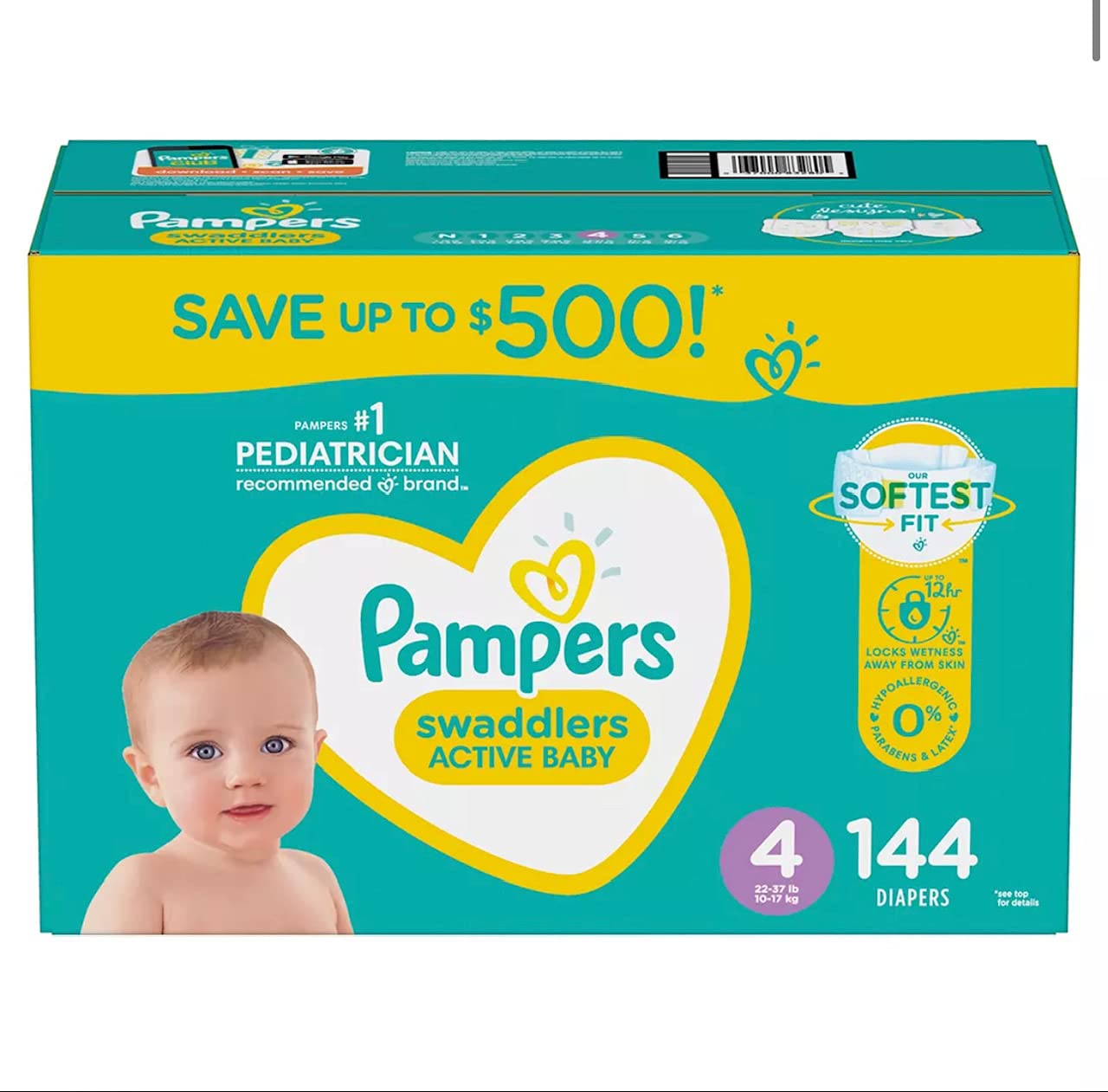 pampers 4 plus od kiedy