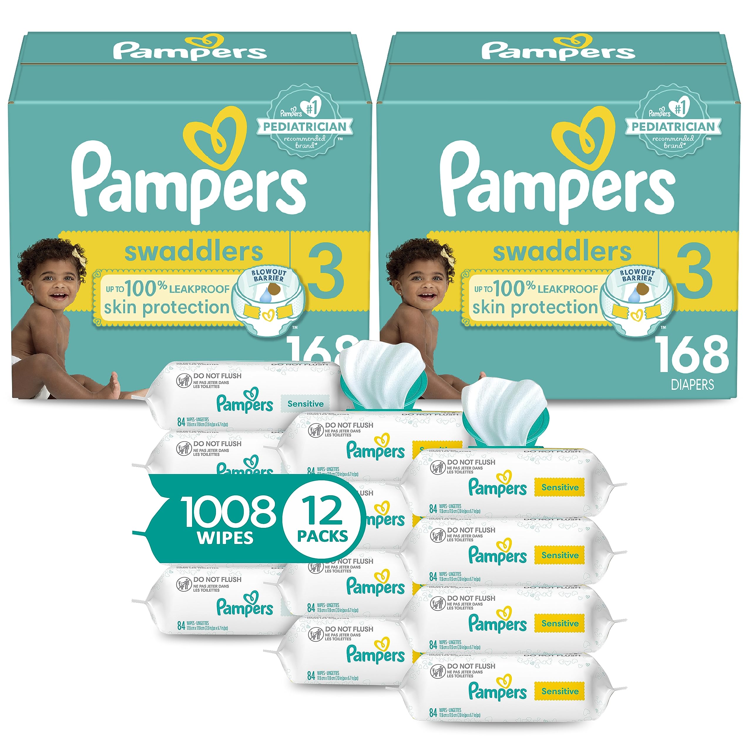 pampers placzaca pielucha