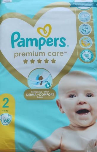 pieluchomajtki pampers gdzie przód