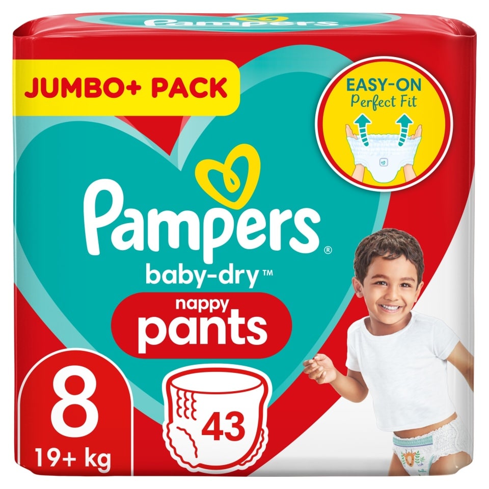 pampers pants zapas pieluchomajtki 5 junior 152