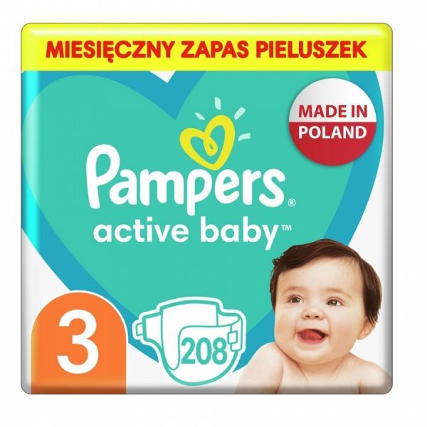 pampers active baby-dry rozmiar 4+ maxi