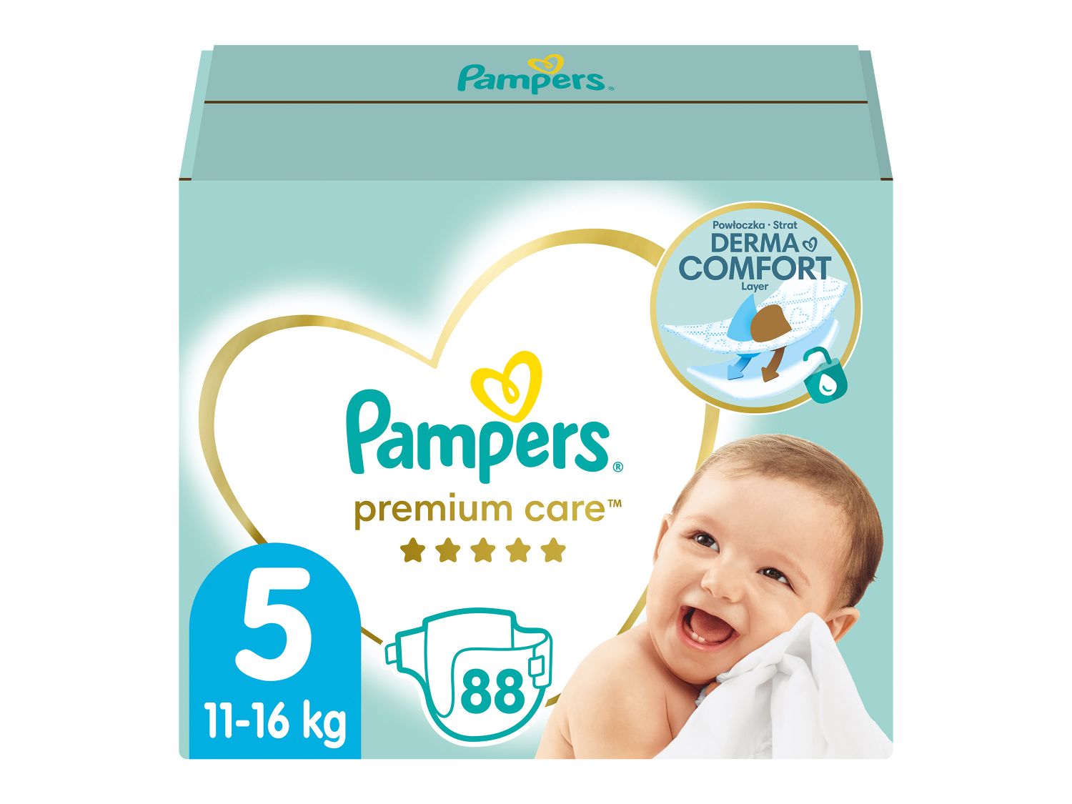 pampers premium care size 1 cena