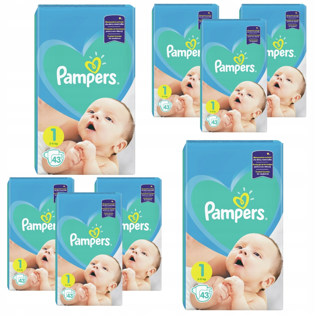 pampers paczka nr 5