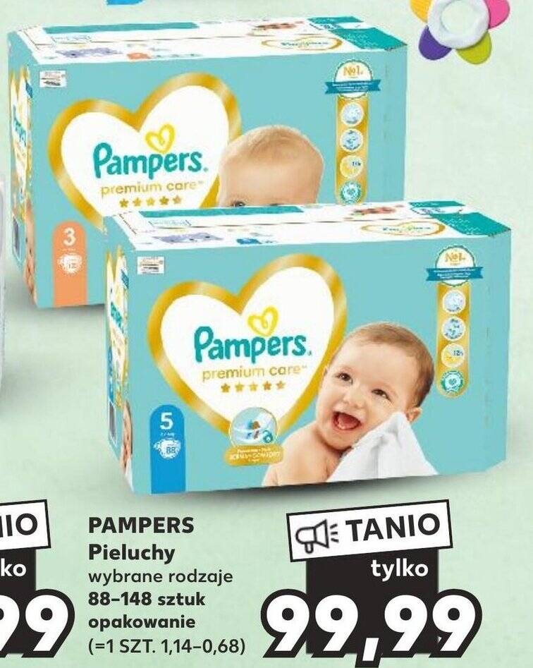 pampers pieluszki zapas 4 maxi aż 174 sztuk hurt