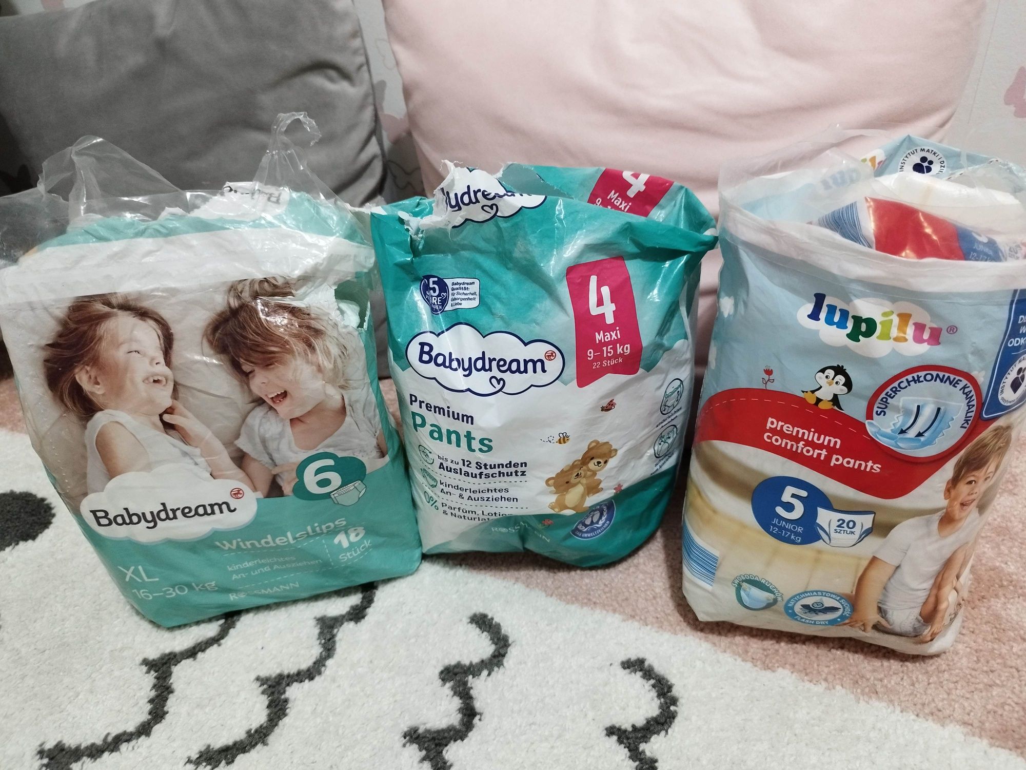 pampers pants a odparzona pupa